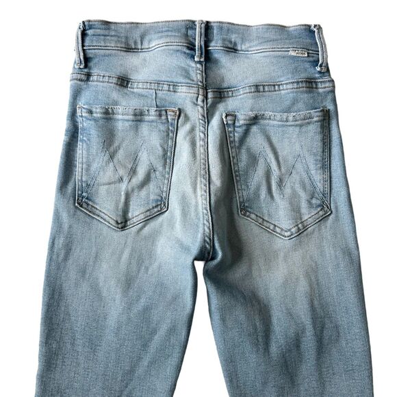 Mother The Insider Crop Step Fray Straight Jean in Limited Edition Size 26 - Picture 5 of 9